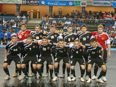 Time Lvov (Photo courtesy: Brigitta Soós - Futsal Hungary)