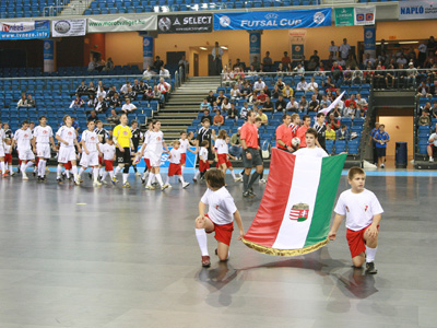 MVFC Berettyóújfalu vs Time Lvov (Photo courtesy: Brigitta Soós - Futsal Hungary)