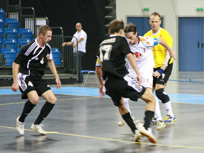 MVFC Berettyóújfalu vs Time Lvov (Photo courtesy: Brigitta Soós - Futsal Hungary)