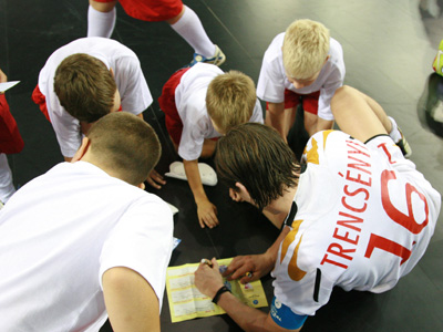 Time Lvov (Photo courtesy: Brigitta Sos - Futsal Hungary)