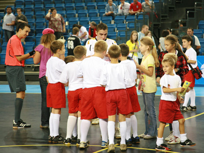 Time Lvov (Photo courtesy: Brigitta Sos - Futsal Hungary)