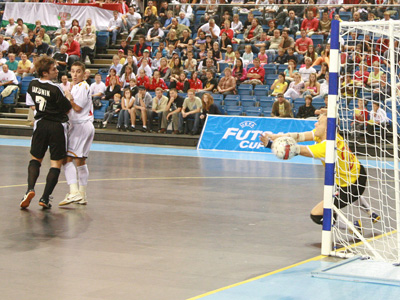 Time Lvov (Photo courtesy: Brigitta Sos - Futsal Hungary)