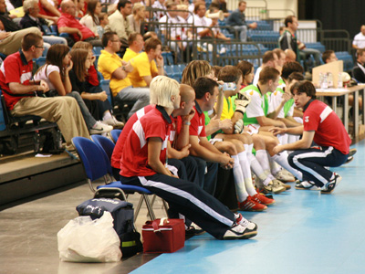 Time Lvov (Photo courtesy: Brigitta Sos - Futsal Hungary)
