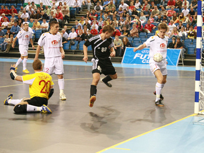 Time Lvov (Photo courtesy: Brigitta Sos - Futsal Hungary)