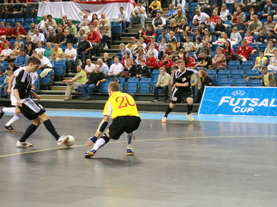 Time Lvov (Photo courtesy: Brigitta Sos - Futsal Hungary)