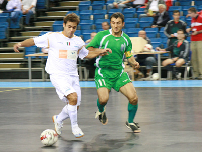 Alter Ego Luparense vs Tornado Chisinau (Photo courtesy: Brigitta Sos - Futsal Hungary)