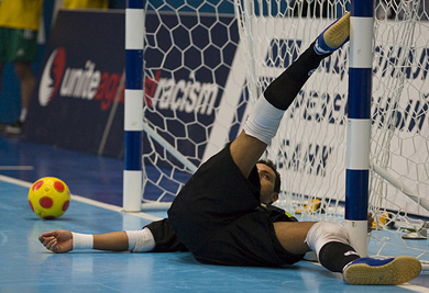 Juanjo could not save that ball! (Photo courtesy: Konstantin Molchanov)