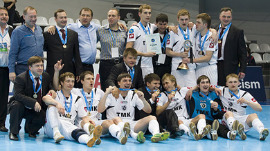 European Champions: Viz-Sinara Ekaterinburg (Photo courtesy: Konstantin Molchanov)