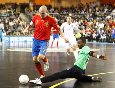 Javi Rodriguez vs Beb (Photo courtesy: Carmelo Rubio - RFEF)