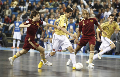 Daniel and Borja vs Maevsky and Cirilo (Photo courtesy: Carmelo Rubio - RFEF)