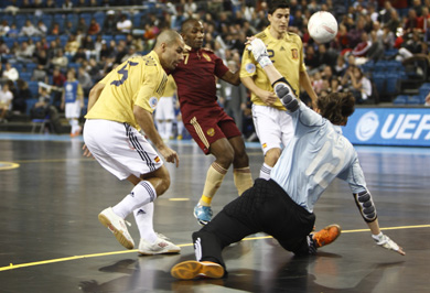 Fernandao and Ortiz vs Pula and Zuev (Photo courtesy: Carmelo Rubio - RFEF)