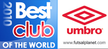 UMBRO Futsal Awards 2010 - Best Club of the World