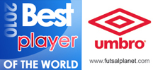 UMBRO Futsal Awards 2010 - Best Player of the World
