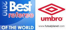 UMBRO Futsal Awards 2010 - Best Referee of the World