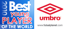 UMBRO Futsal Awards 2010 - Best Young Player of the World