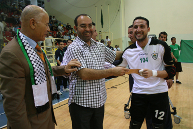 Mohammed Alsharif, 104 caps with Libya! (Photo courtesy: Libyan Futsal Committee)