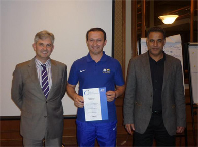Avaz Maksumov with Venancio Lopez(Photo courtesy: Konstantin Serikov)