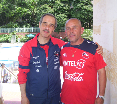 One more image from the recent chilean experience on the National Team Under 20 bench