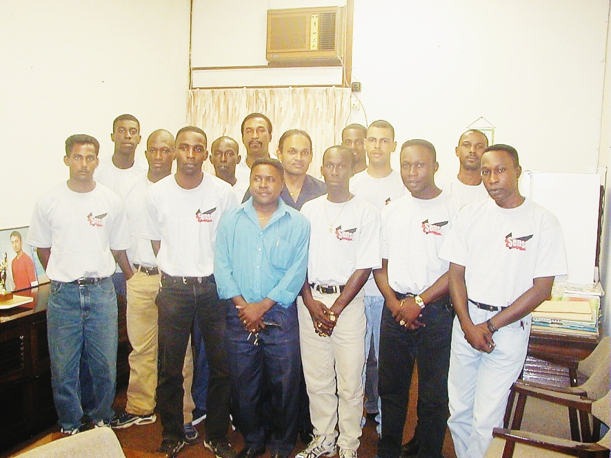 Suriname National Futsal Team for Costa Rica 2000
